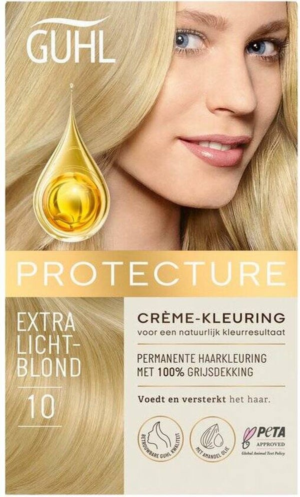 Guhl Beschermende Crèmekleuring 10 Extra Lichtblond | Haarverf