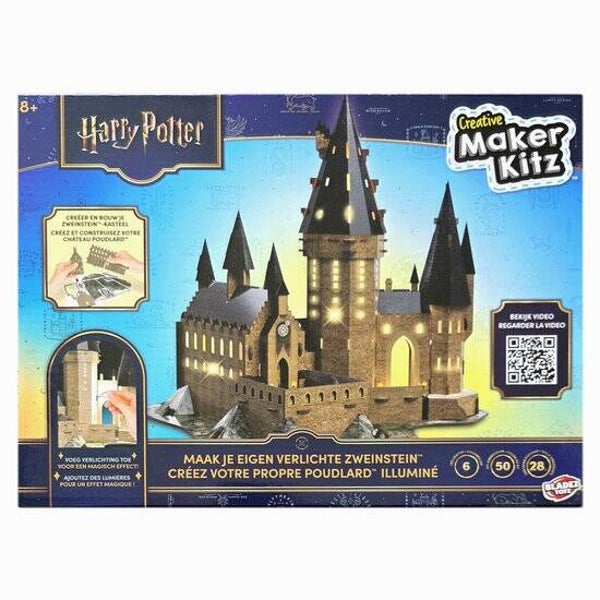 Harry Potter Maak je Eigen Verlichte Zweinstein | Creative Maker Kit | Knutselset