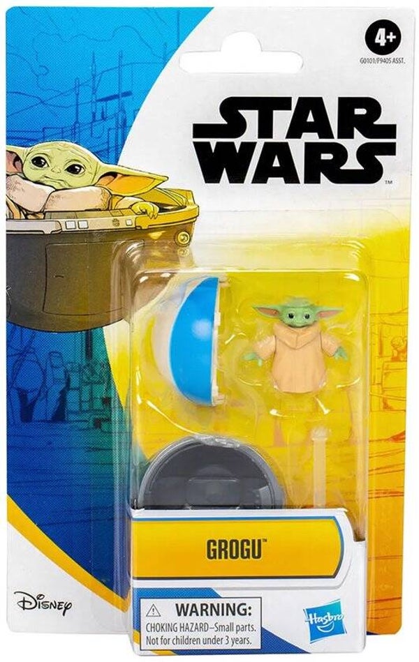 Hasbro Star Wars Grogu Figuur Geel | Star Wars Speelfiguur | Verzamelitem