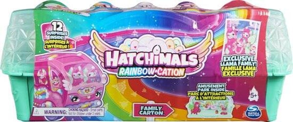 Hatchimals CollEGGtibles Rainbow-cation Family Carton | 10 Figuren + 2 Accessoires