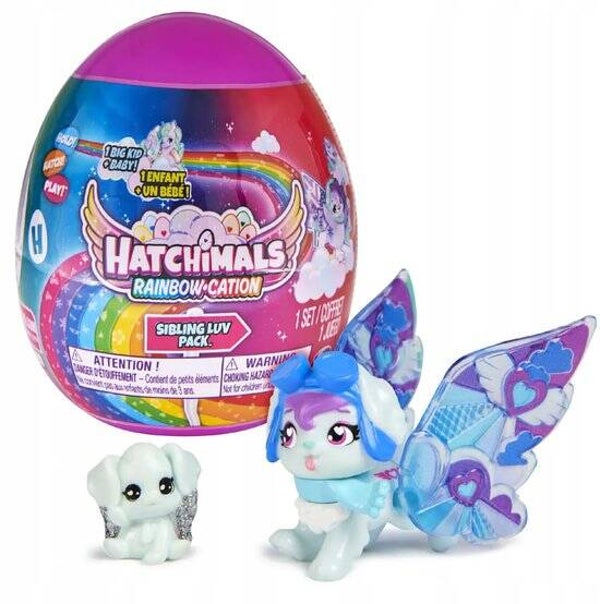 Hatchimals CollEGGtibles Rainbow-cation Family Hatchy Home | Speelset met Verrassingsfiguren