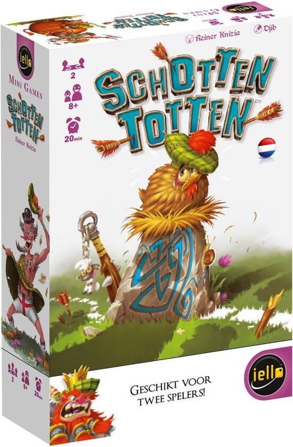 Iello Schotten Totten | Kaartspel voor 2 spelers | Strategisch Bordspel
