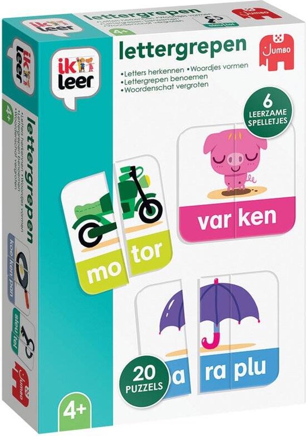 Ik Leer Lettergrepen | Educatief Spel | Vanaf 4 Jaar