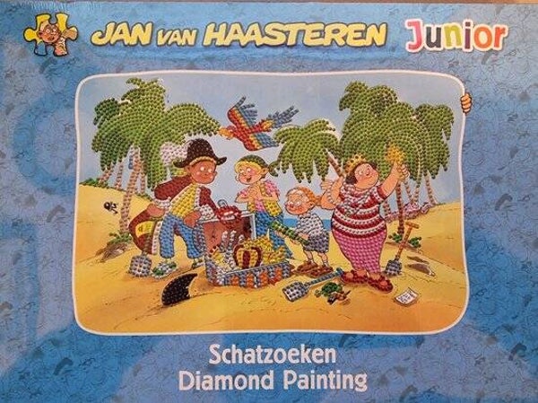 Jan van haasteren diamond painting Kids schatzoeken