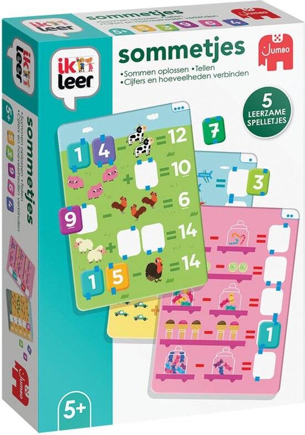 Jumbo Ik Leer Sommetjes | Educatief Spel | Vanaf 5 Jaar