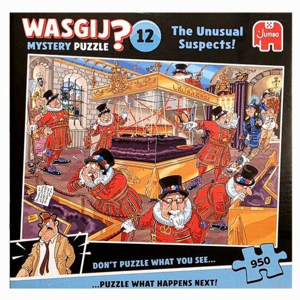 Jumbo Wasgij 12 Mystery De Onverdachte Verdachten | 950 Stukjes | Legpuzzel