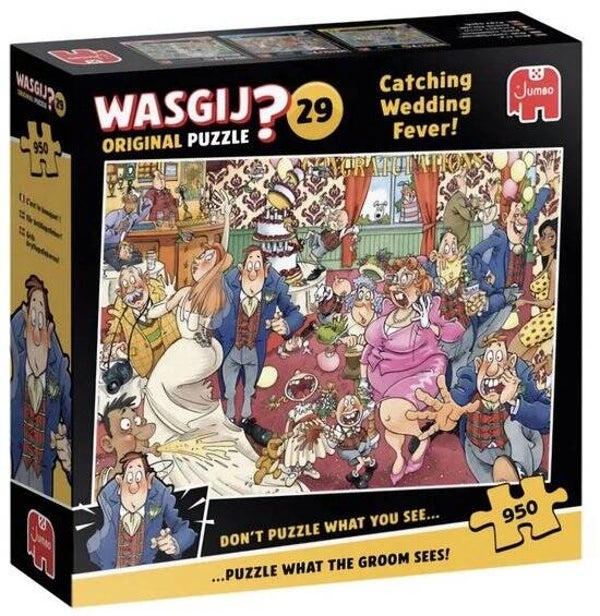 Jumbo Wasgij Original 29 Catching Wedding Fever | 950 Stukjes | Legpuzzel