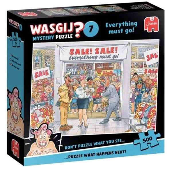 Jumbo Wasgij Mystery 7 Uitverkoop | 500 Stukjes | Legpuzzel