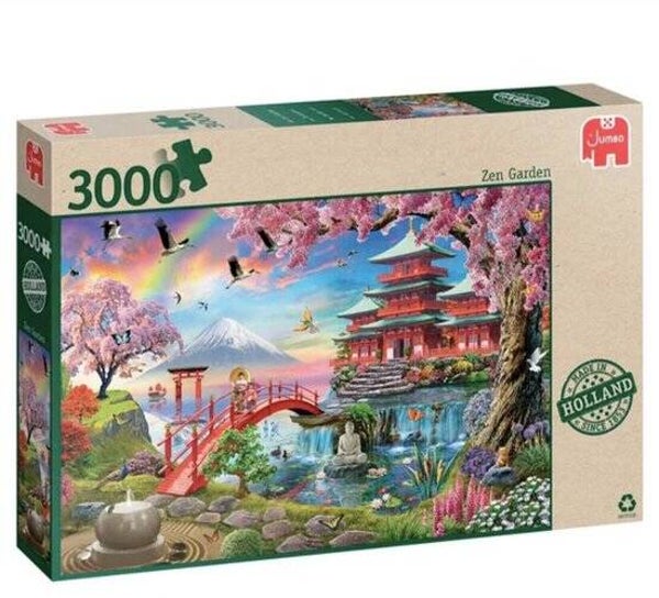Jumbo Zen Garden Puzzel | 3000 Stukjes | Legpuzzel