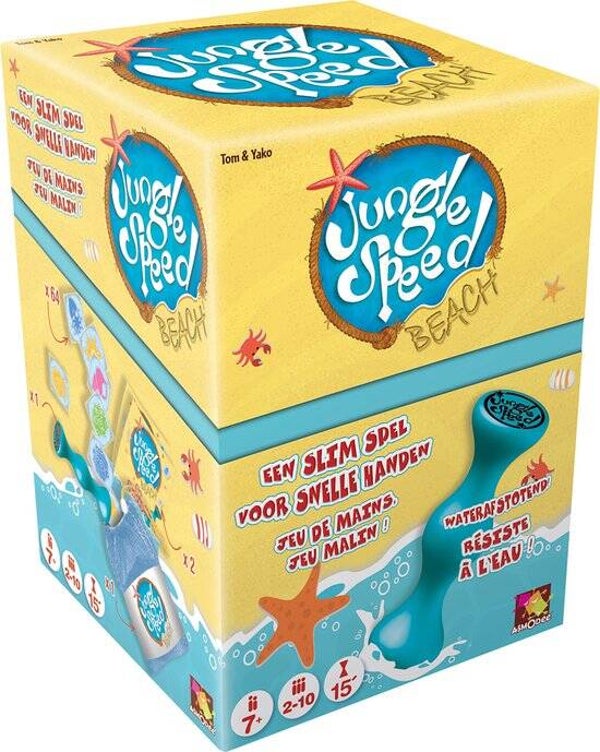 Jungle Speed Beach | Kaartspel | Snelheidsspel voor Familie en Vrienden