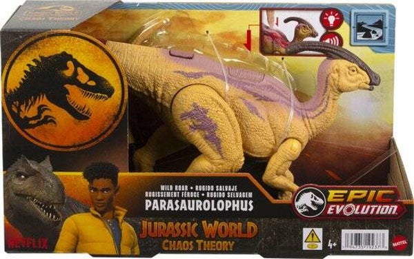 Jurassic World Parasaurolophus Fierce Roar | Dino Figuur | Speelgoed