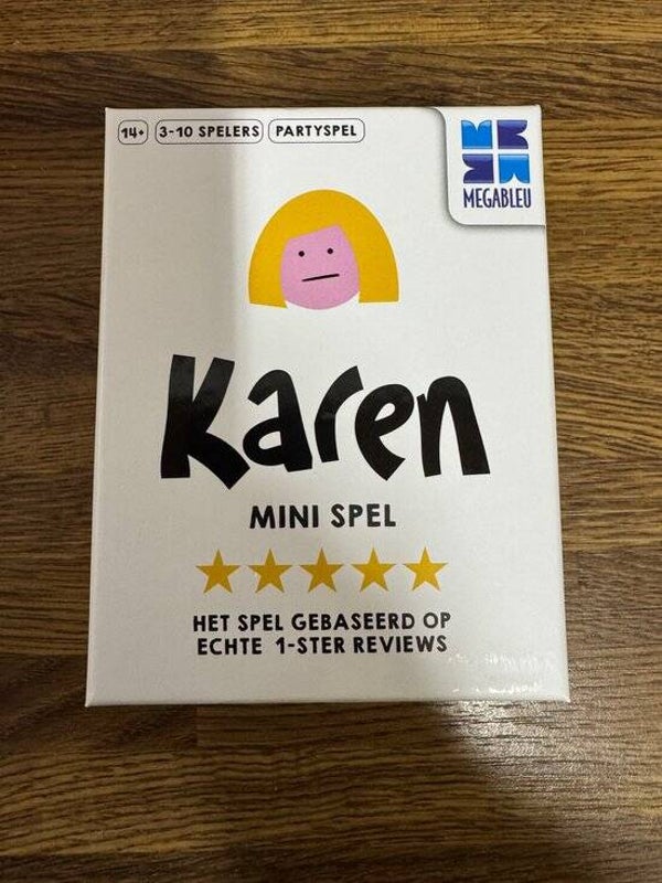 Karen Party Game | Mini Spel | Volwassenen Kaartspel | Nederlandstalige Versie