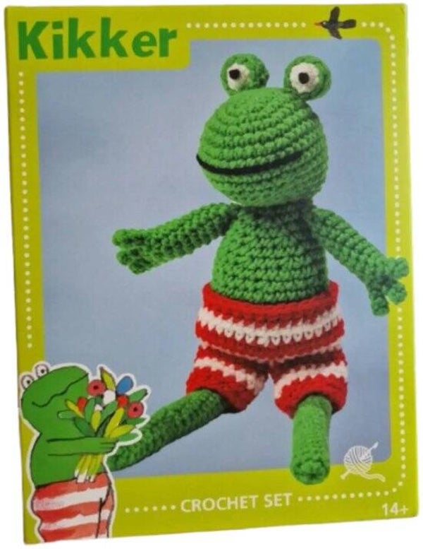 Kikker Crochet Set | Haakpakket | Knutselpakket | Vanaf 14 Jaar