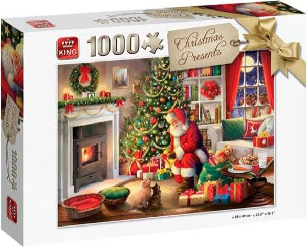 King Puzzel Christmas Presents | Kerstpuzzel | 1000 Stukjes