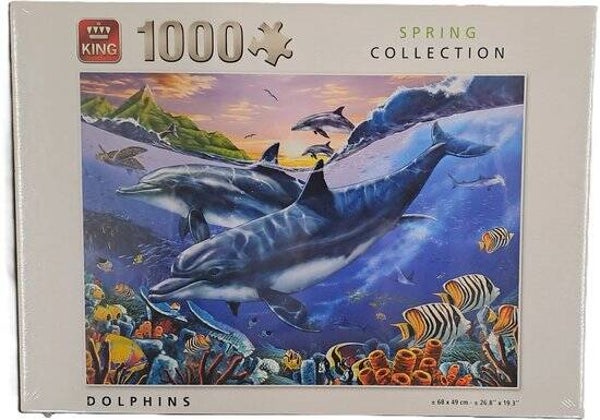 KING Dolphins Puzzel | 1000 Stukjes | Legpuzzel