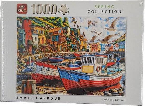 KING Puzzel Small Harbour | 1000 Stukjes | Legpuzzel
