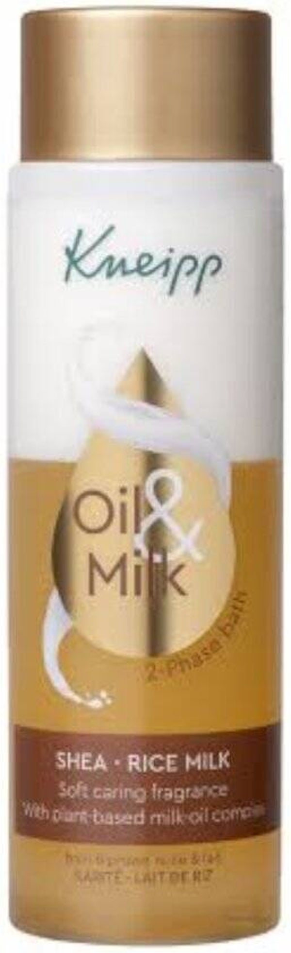 Kneipp Badolie Rice Milk & Shea Milk | Soft Caring Fragrance | 250 ml