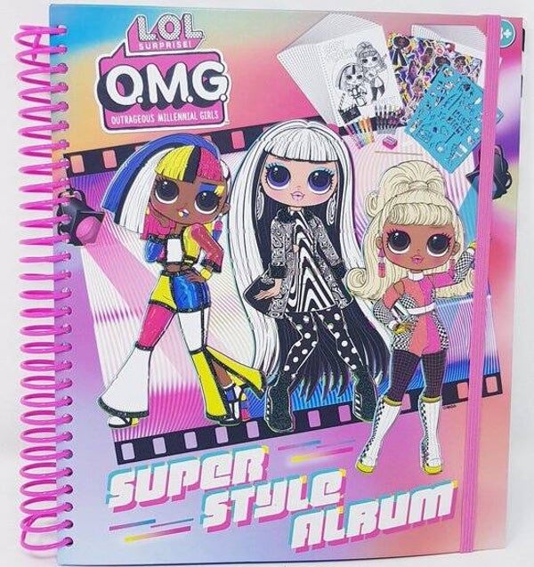 L.O.L. Surprise! Creatief Knutselboek | Kleurboek & Tekenboek | Stickers