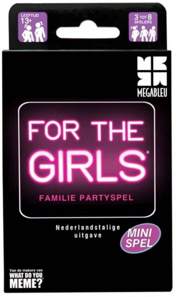 Megableu For The Girls | Familie Kaartspel | 3-8 Spelers