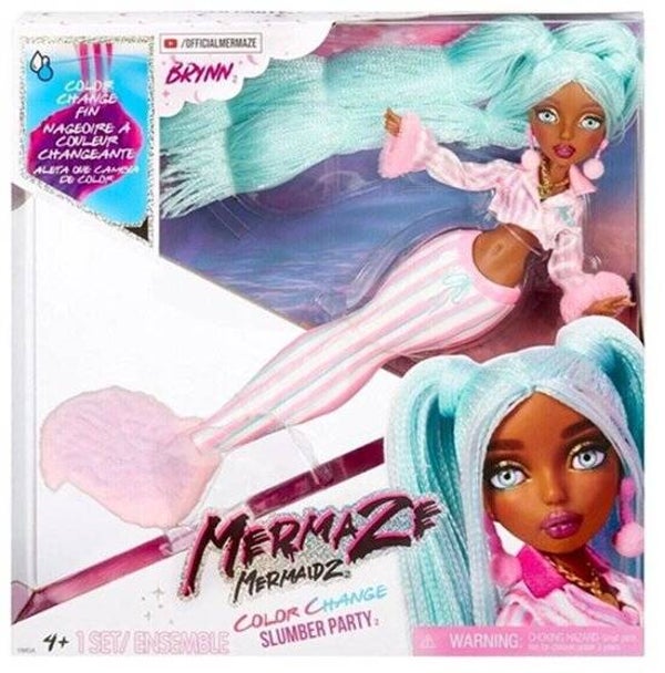 Mermaze Mermaidz Slumber Party Colour Change Brynn Pop | 30 cm | Modepop