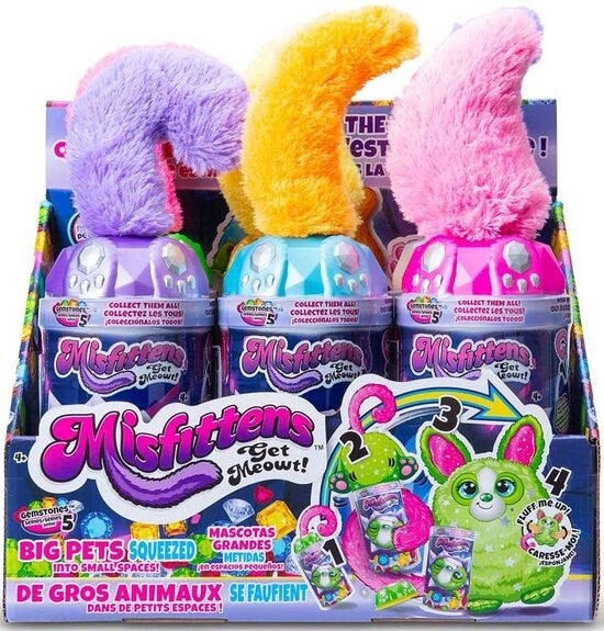 MISFITTENS - CATS GEMSTONE ASSORTED.