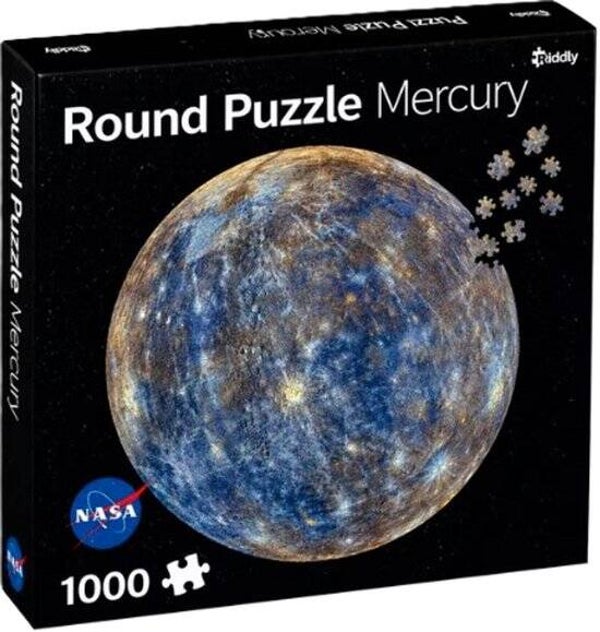 NASA Ronde Puzzel Mercurius | Planeet Mercury | 1000 Stukjes