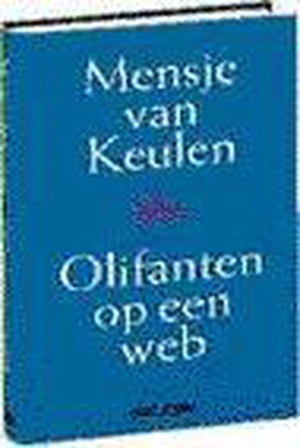 Olifanten op een web