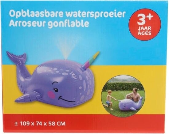 Opblaasbare Watersproeier Walvis
