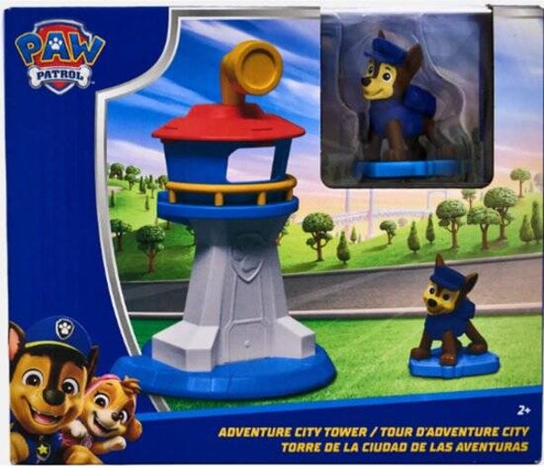 PAW Patrol Chase Adventure City Tower Speelset | 16 x 19 cm