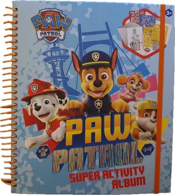 PAW Patrol Creatief Activity Album | Kleurboek met Stickers & Stiften