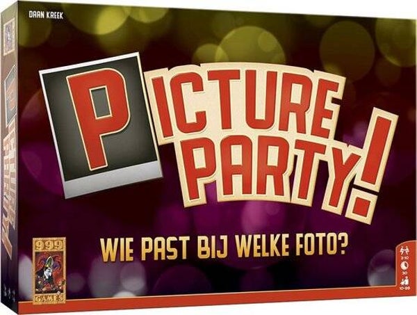 Picture Party Bordspel | Gezelschapsspel voor Familie en Vrienden