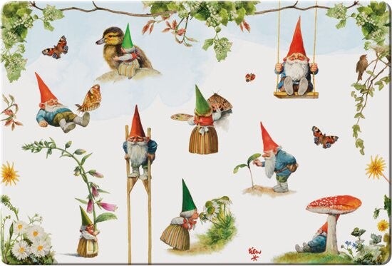 Placemats Rien Poortvliet Kabouter (per 2)