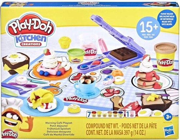 Play-Doh Morning Cafe Playset | Boetseerklei Speelset | Creatief Speelgoed