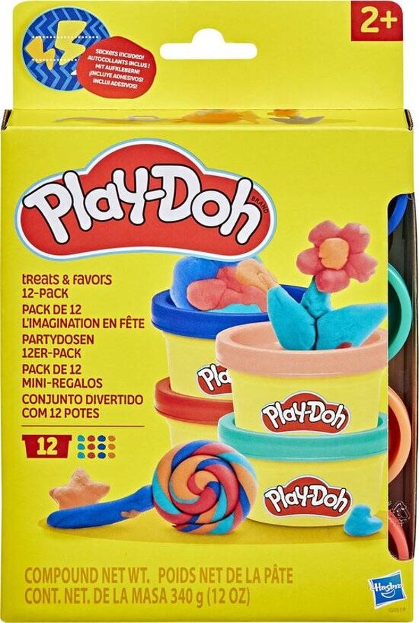 Play-Doh Party Bag | 12 Potjes Boetseerklei | Creatief Speelgoed