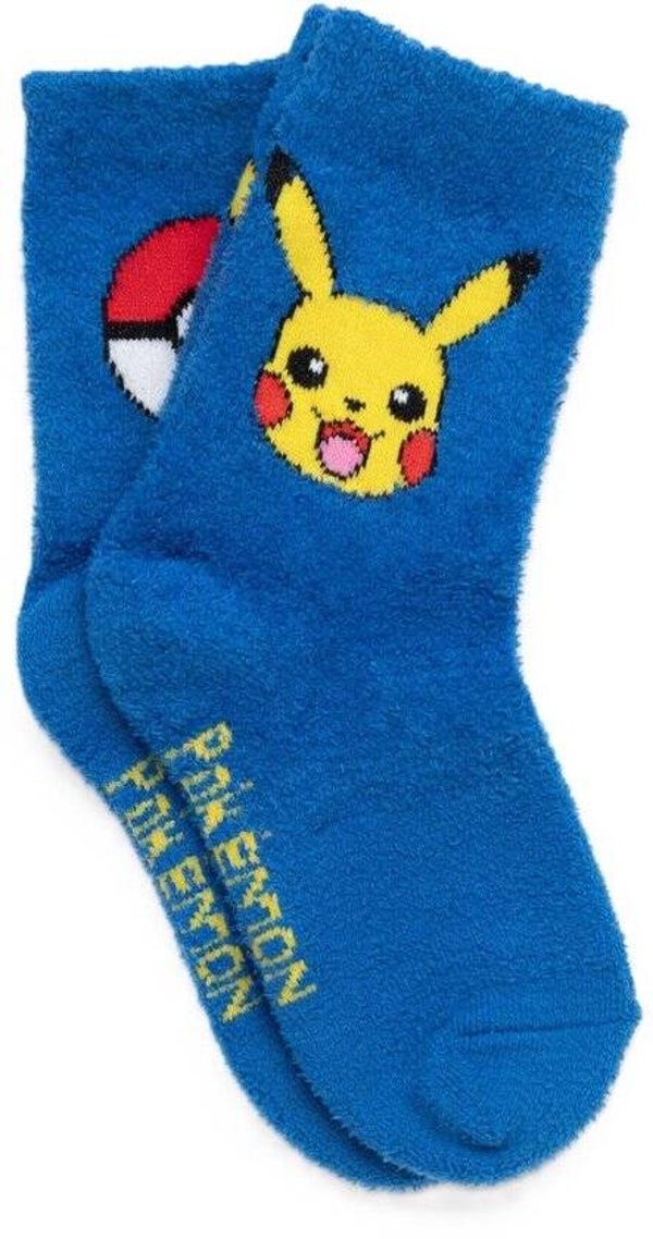Pokémon 2 Paar Zachte Sokken | Maat 35/38 | 2-Pack