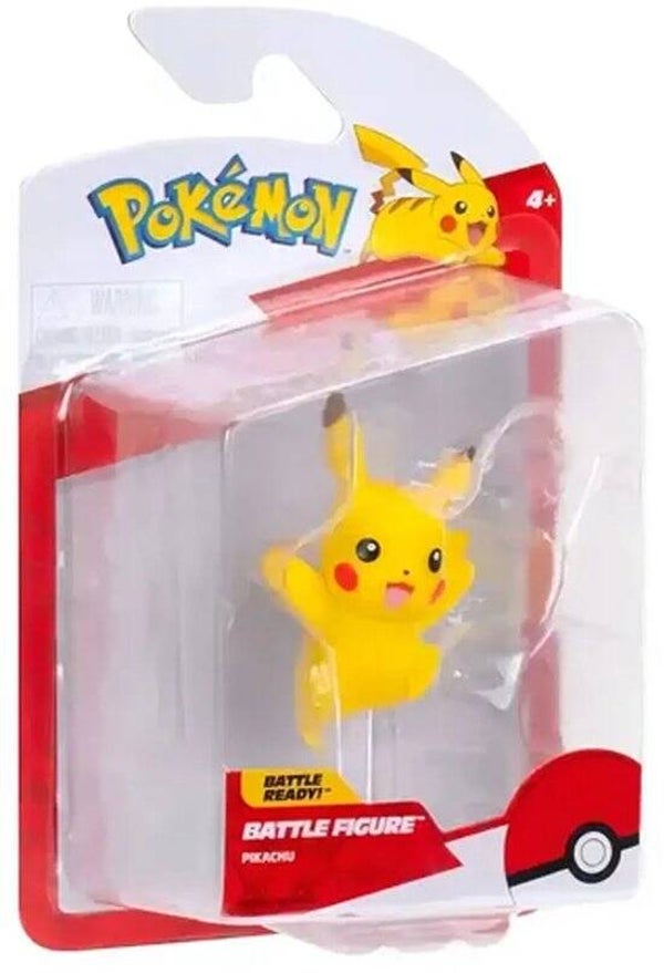Pokémon Battle Figure Pikachu | Speelfiguur 4 cm | Verzamelfiguur