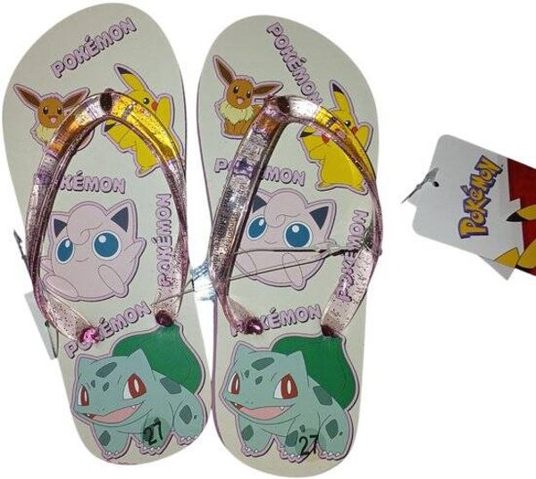 Pokemon teenslippers meisjes MAAT 30-31