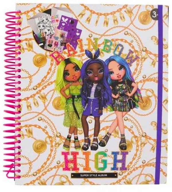 Rainbow High Super Style Album | Hobbyalbum | Tekenen & Kleuren