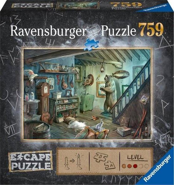 Ravensburger Escape Puzzle 8 Forbidden Basement | 759 Stukjes | Legpuzzel