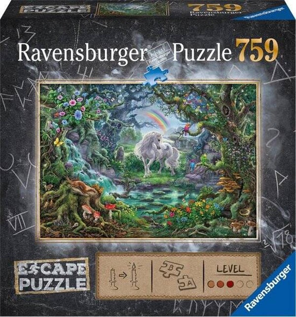 Ravensburger Escape Puzzle 9 Unicorn | 759 Stukjes | Escape Legpuzzel