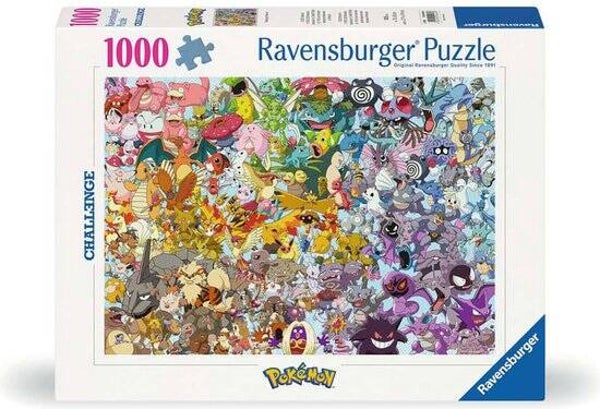 Ravensburger Pokémon Challenge Puzzel | 1000 Stukjes | Legpuzzel