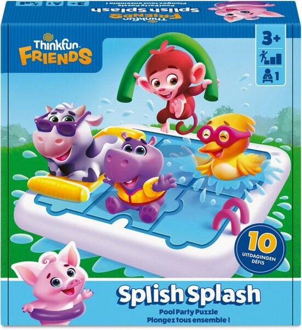 Ravensburger ThinkFun Friends Splish Splash | Breinbreker | Denkspel