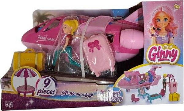 Ruby Toys Travel Holiday Vliegtuig | Speelgoed Vliegtuig | Reisspeelgoed