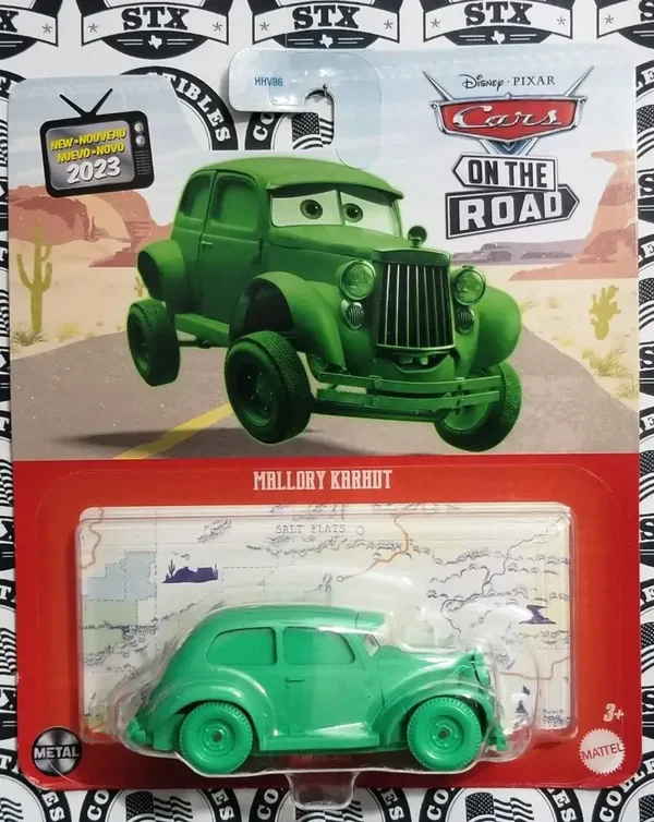 Disney Pixar Cars HKY38 Metaal Auto Groen – Bliksem Snel Raceplezier