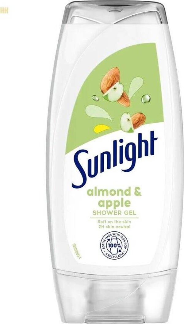 Sunlight douchegel Amandel & Appel 225ml