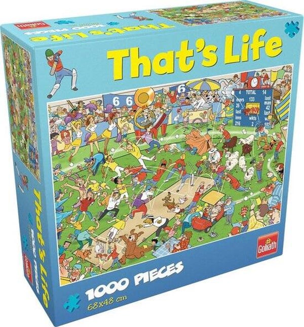 That's Life Cricket Puzzel | 1000 Stukjes | Legpuzzel | Sport