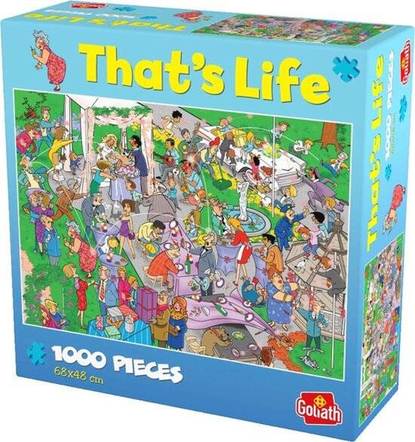 That's Life Bruiloft Puzzel | 1000 Stukjes | Legpuzzel
