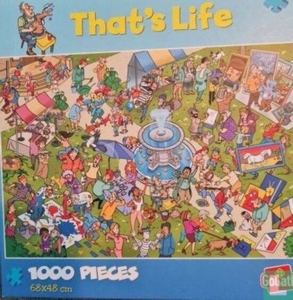 That's Life Vrijmarkt Puzzel | 1000 Stukjes | Legpuzzel