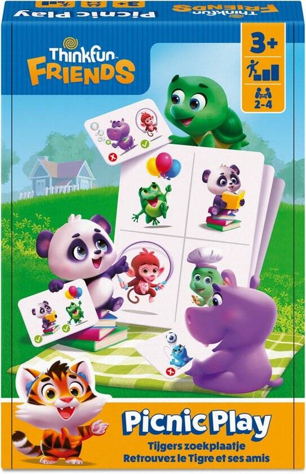 ThinkFun Friends Picnic Play | Denkspel voor Kinderen en Volwassenen | Breinbreker