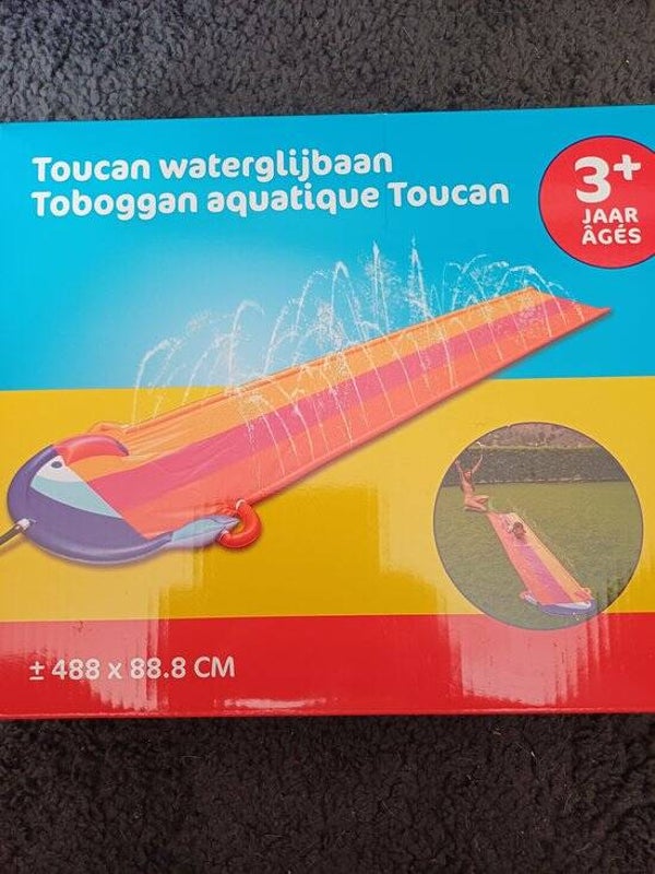 Toucan waterglijbaan 4.88x88cm